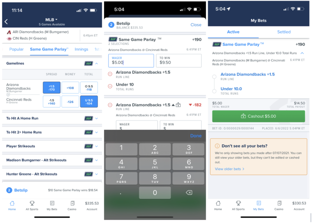 how to build a same game parlay